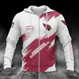 Arizona Cardinals Zip Hoodie Best Gifts For Fans SPTZHBGF031