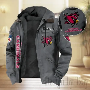 Arizona Cardinals Men Classic Badge Winter Jacket SPTPJH194