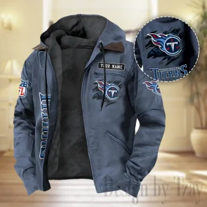 Tennessee Titans Men Classic Badge Winter Jacket SPTPJH224
