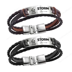 Melbourne Storm Personalized Handmade Bracelet Gift For Fans SPTPHBGF009