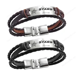 Dallas Stars Personalized Handmade Bracelet Gift For Fans SPTPHBGF041