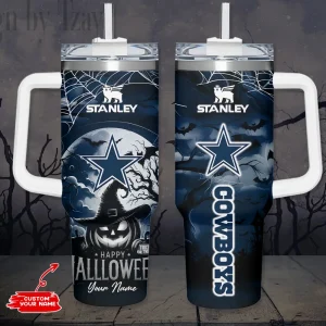 Dallas Cowboys NFL Metal Style Custom 40oz Stanley Tumbler AZC40OZT877