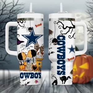 Dallas Cowboys NFL Metal Style Custom 40oz Stanley Tumbler AZC40OZT909