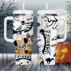 Philadelphia Eagles NFL Metal Style Custom 40oz Stanley Tumbler AZC40OZT926