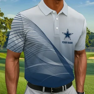 Dallas Cowboys Summer Man Polo Shirt Button SPTPOLOS033