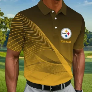 Pittsburgh Steelers Summer Man Polo Shirt Button SPTPOLOS034