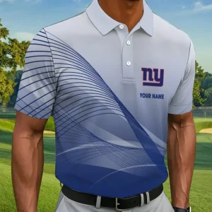 New York Giants Summer Man Polo Shirt Button SPTPOLOS045
