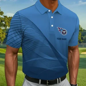 Tennessee Titans Summer Man Polo Shirt Button SPTPOLOS046