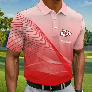 Kansas City Chiefs Summer Man Polo Shirt Button SPTPOLOS047