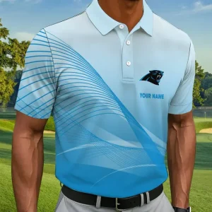 Carolina Panthers Summer Man Polo Shirt Button SPTPOLOS049