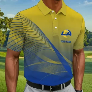 Los Angeles Rams Summer Man Polo Shirt Button SPTPOLOS051