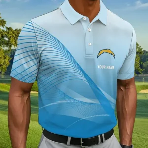 Los Angeles Chargers Summer Man Polo Shirt Button SPTPOLOS055