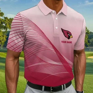 Arizona Cardinals Summer Man Polo Shirt Button SPTPOLOS062
