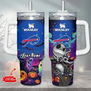 Buffalo Bills Cold Drink Mugs Cup Printed Water Bottle 40oz AZC40OZT968