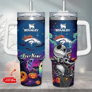 Denver Broncos Cold Drink Mugs Cup Printed Water Bottle 40oz AZC40OZT974