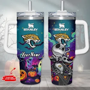 Jacksonville Jaguars Cold Drink Mugs Cup Printed Water Bottle 40oz AZC40OZT979
