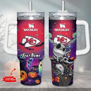 Kansas City Chiefs Cold Drink Mugs Cup Printed Water Bottle 40oz AZC40OZT980