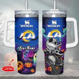 Los Angeles Rams Cold Drink Mugs Cup Printed Water Bottle 40oz AZC40OZT983