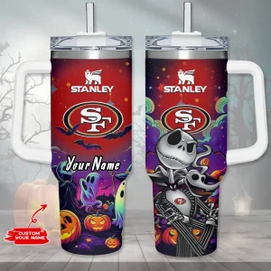San Francisco 49ers Cold Drink Mugs Cup Printed Water Bottle 40oz AZC40OZT992