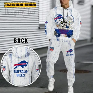 Buffalo Bills Combo Hoodie And Sweatpants Gift For Fan AZHD1286
