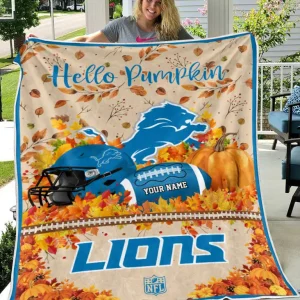 Detroit Lions Premium Quilt New 2025 BGBLANKETQUILT181