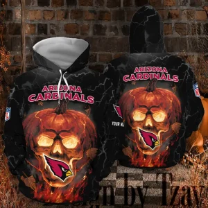 Arizona Cardinals 3D Printed Pullover Hoodie AZHD1288