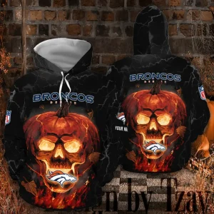 Denver Broncos 3D Printed Pullover Hoodie AZHD1297