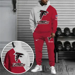 Atlanta Falcons Combo Hoodie And Sweatpants Gift For Fan AZHD1322