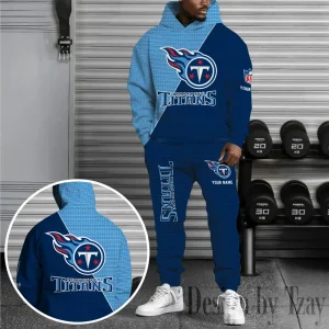 Tennessee Titans Combo Hoodie And Sweatpants Gift For Fan AZHD1351