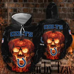 Indianapolis Colts 3D Printed Pullover Hoodie AZHD1301