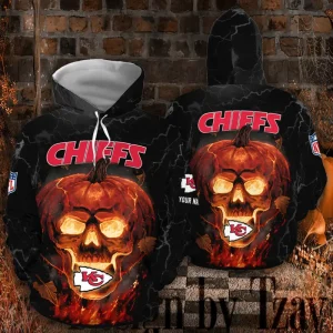 Kansas City Chiefs 3D Printed Pullover Hoodie AZHD1303
