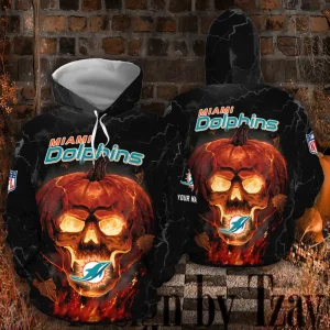 Miami Dolphins 3D Printed Pullover Hoodie AZHD1307