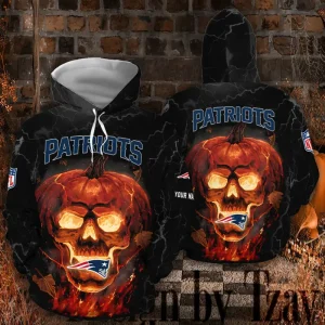 New England Patriots 3D Printed Pullover Hoodie AZHD1309