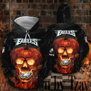 Philadelphia Eagles 3D Printed Pullover Hoodie AZHD1313
