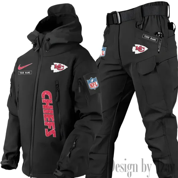 Kansas City Chiefs NFL Tactical Winter Men's Outdoor Waterproof New 2025 SPTWSMOW272