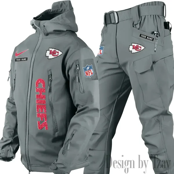 Kansas City Chiefs NFL Tactical Winter Men's Outdoor Waterproof New 2025 SPTWSMOW272 - Image 2