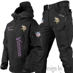 Minnesota Vikings NFL Tactical Winter Men's Outdoor Waterproof New 2025 SPTWSMOW277