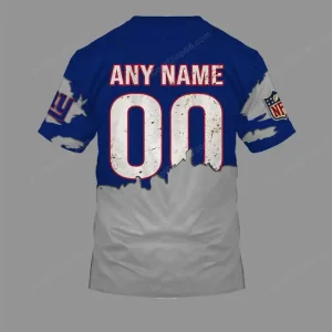 New York Giants Zombie Halloween Design T-Shirt AZTS1662