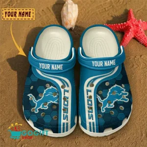Detroit Lions Clogs For Men And Women Outdoor BGCR465