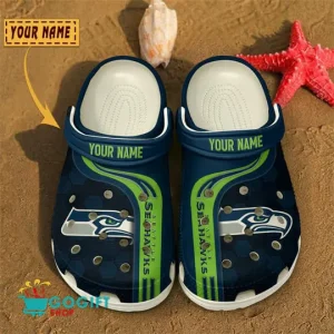 Seattle Seahawks Clogs For Men And Women Outdoor BGCR484