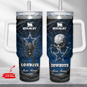 Dallas Cowboys Cold Drink Mugs Cup Printed Water Bottle 40oz AZC40OZT1007