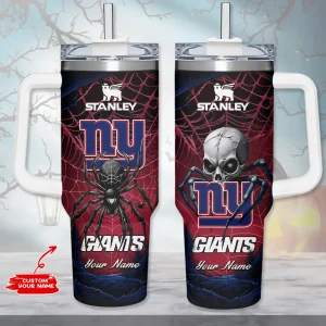 New York Giants Cold Drink Mugs Cup Printed Water Bottle 40oz AZC40OZT1022