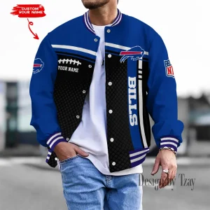 Buffalo Bills Personalized New Button Jacket Gifts For Fan SPTBBJACKET785