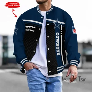 Dallas Cowboys Personalized New Button Jacket Gifts For Fan SPTBBJACKET790