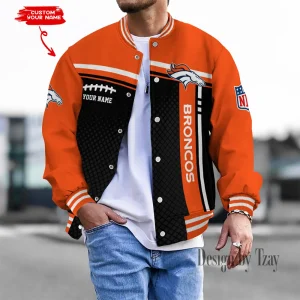 Denver Broncos Personalized New Button Jacket Gifts For Fan SPTBBJACKET791