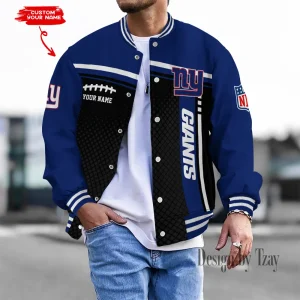 New York Giants Personalized New Button Jacket Gifts For Fan SPTBBJACKET805