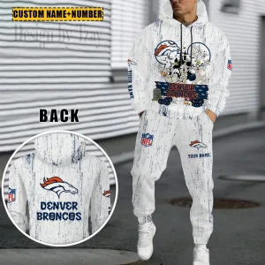 Denver Broncos Combo Hoodie And Sweatpants Gift For Fan AZHD1422
