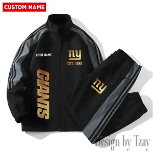 New York Giants NFL 2 Piece Casual Athletic Jogging Warm Up S9VSS2PS543