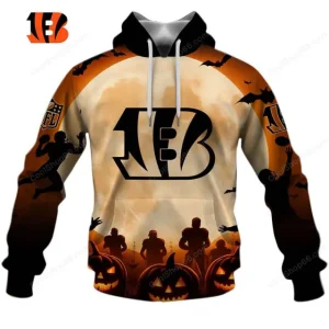 Cincinnati Bengals NFL Halloween Pumpkin Hoodie AZHD1438