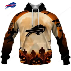 Buffalo Bills NFL Halloween Pumpkin Hoodie AZHD1448